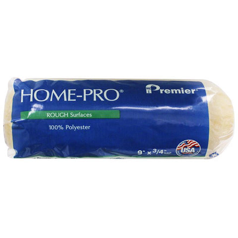 Premier Home-Pro Polyester 9 in. W X 3/4 in. Paint Roller Cover 1 pk (Pack of 25)