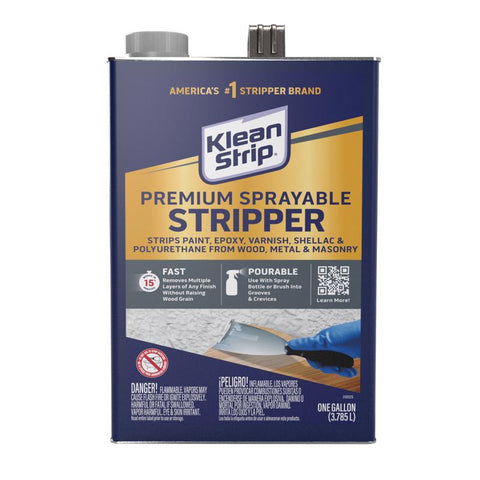 Klean Strip Sprayable Fast Paint and Varnish Stripper 1 gal (Pack of 4)