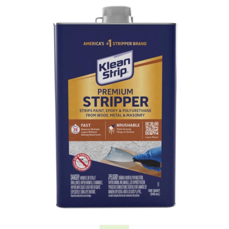 Klean Strip Fast Paint and Varnish Stripper 1 qt (Pack of 6)