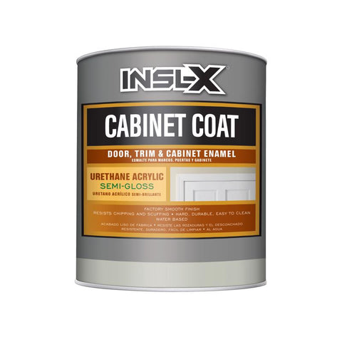 Insl-X Cabinet Coat Semi-Gloss Base 3 Trim & Cabinet Enamel Interior 1 qt (Pack of 4)