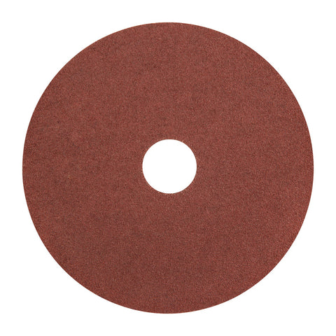 Norton 5 in. Aluminum Oxide Center Mount F226/F240 Fiber Disc 80 Grit Coarse 25 pk