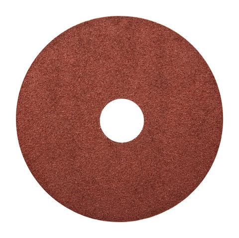 Norton 4.5 in. Aluminum Oxide Center Mount Fiber Disc 24 Grit Extra Coarse 25 pk