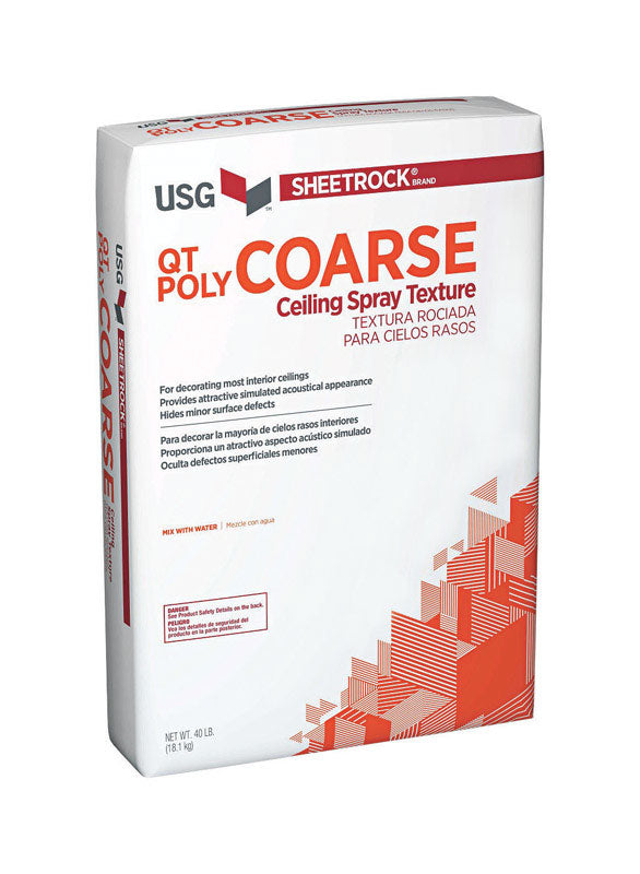 USG Sheetrock Sheetrock White Water-Based Wall and Ceiling Texture 40 lb