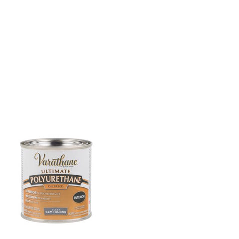 Varathane Ultimate Semi-Gloss Clear Oil-Based Polyurethane 0.5 pt (Pack of 4)