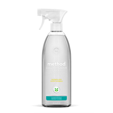 Method Eucalyptus Mint Scent Daily Shower Cleaner 28 oz Liquid (Pack of 8)