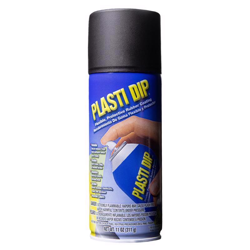 Plasti Dip Flat/Matte Black Multi-Purpose Rubber Coating 11 oz