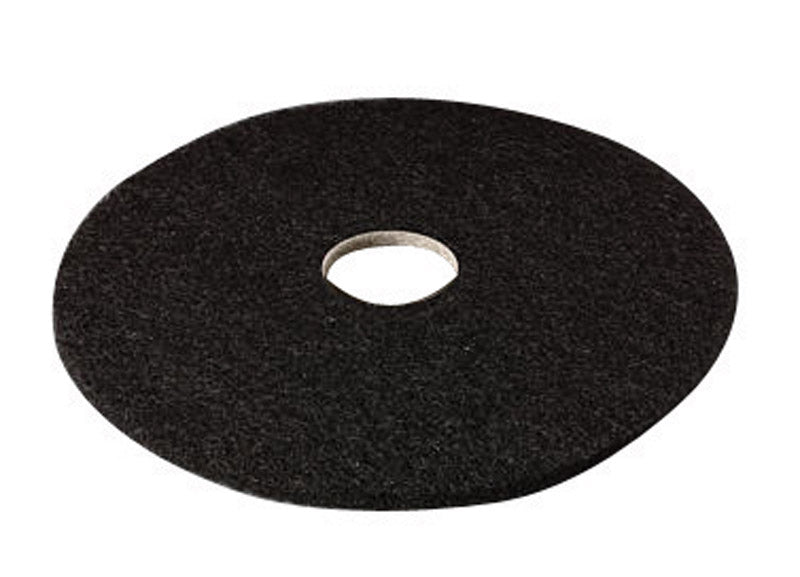 3M Scotch-Brite 20 in. D Non-Woven Natural/Polyester Fiber Floor Pad Black (Pack of 5)
