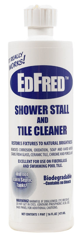EdFred No Scent Basin Tub and Tile Cleaner 16 oz Liquid (Pack of 12)