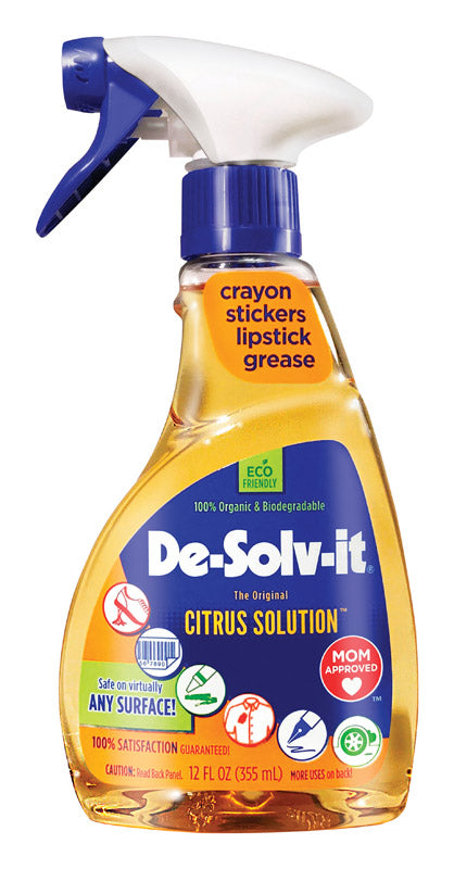 De-Solv-it Citrus Solution Citrus Scent Concentrated Organic All Purpose Cleaner Liquid 12 oz