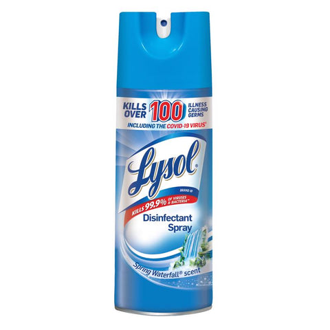 Lysol Spring Waterfall Scent Disinfectant 12 oz 1 pk