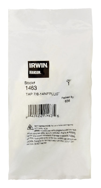 Irwin Hanson SAE 7/8 in. Fraction Tap