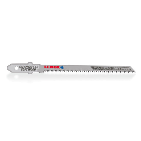 LENOX 3-1/2 in. Metal T-Shank Clean Scroll Jig Saw Blade 20 TPI 3 pk
