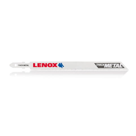 LENOX 5-1/4 in. Bi-Metal T-Shank Thick Metal Jig Saw Blade 14 TPI 3 pk