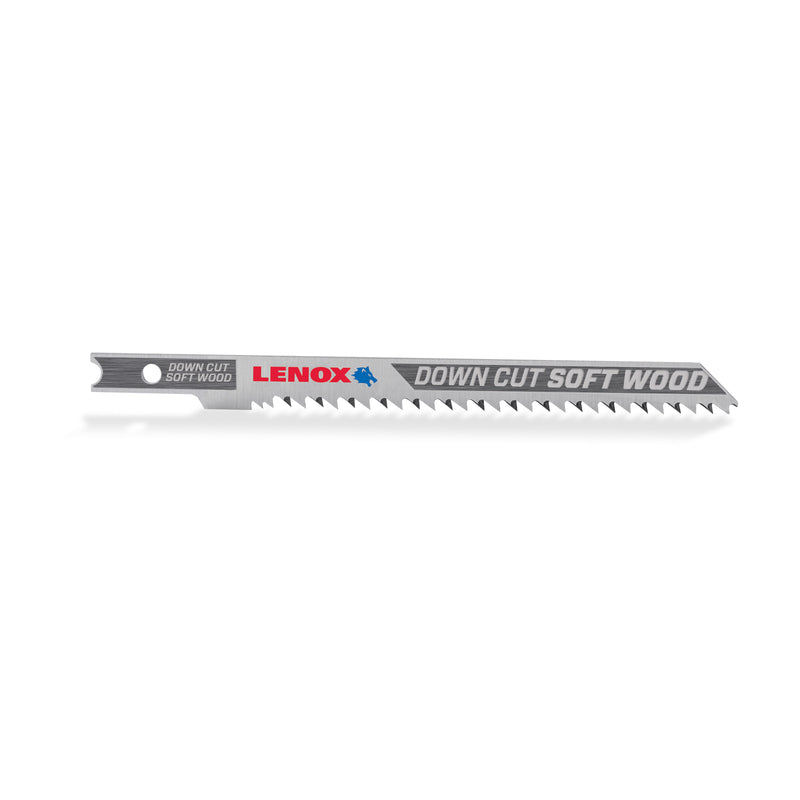 LENOX 4 in. Metal U-Shank Down Cut Jig Saw Blade 10 TPI 3 pk