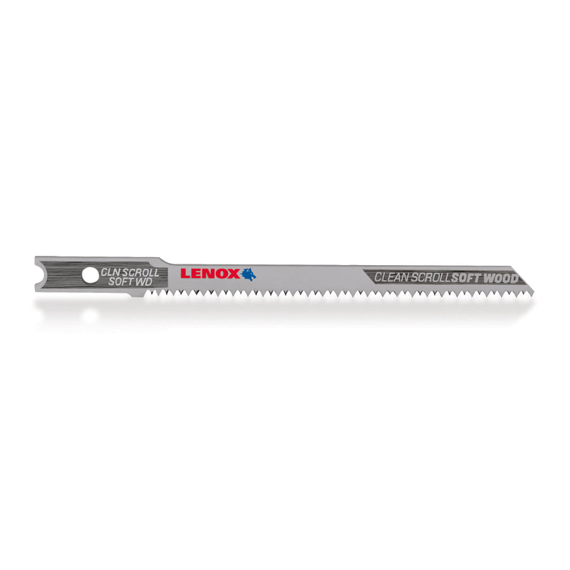 LENOX 3-1/2 in. Metal U-Shank Clean Scroll Jig Saw Blade 20 TPI 3 pk