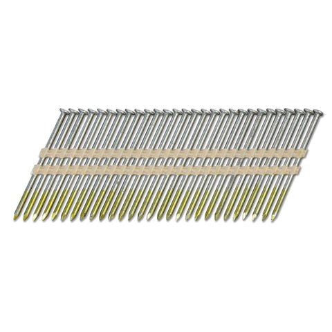 Metabo HPT 3 in. L Plastic Strip Bright Framing Nails 21 deg 1000 pk (Pack of 4)
