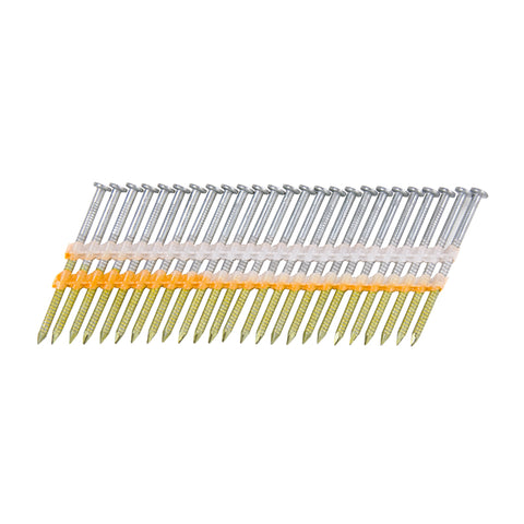 Metabo HPT 2-3/8 in. L Plastic Strip Bright Framing Nails 21 deg 2000 pk