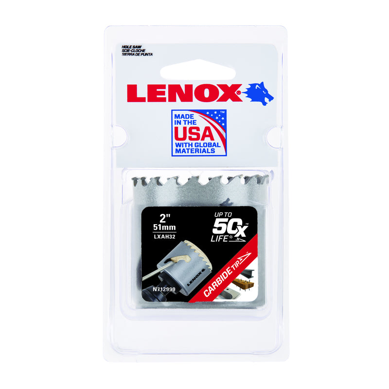 LENOX Speed Slot 2 in. Carbide Tipped Hole Saw