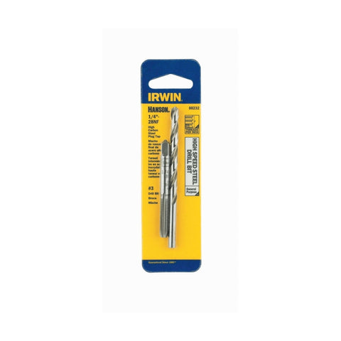 Irwin Hanson SAE #3 1/4 in. Drill and Tap Set