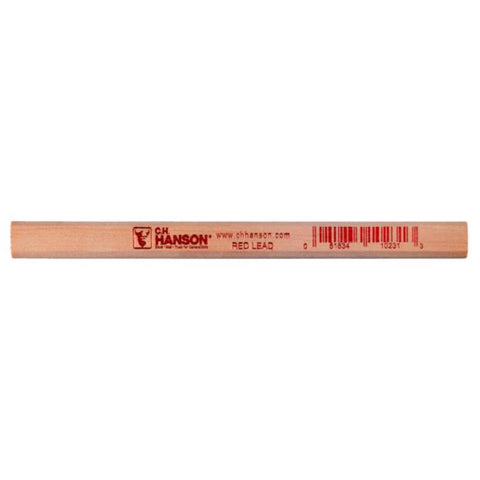 C.H. Hanson 7 in. L Red Lead Carpenter Pencil 1 pc (Pack of 24)