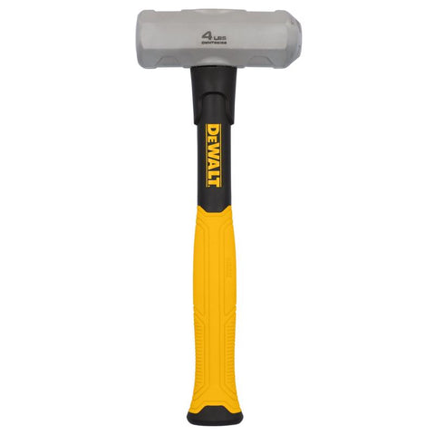 DeWalt 4 lb Steel Engineering Hammer 12 in. Fiberglass Handle (Pack of 2)