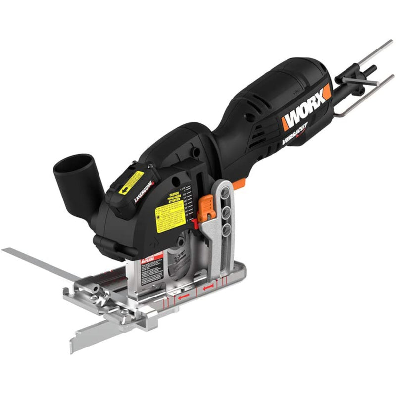 Sierra circular compacta con cable Worx de 3-3/8 pulg.