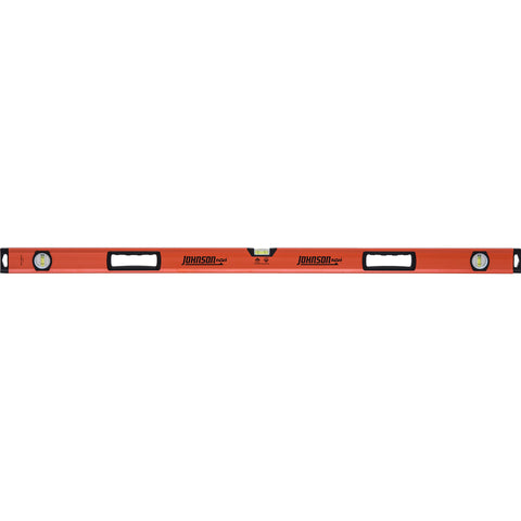 Johnson 48 in. Aluminum Box Level 3 vial (Pack of 2)