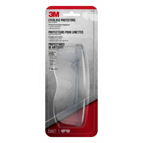 3M Safety Glasses Clear Lens Clear Frame 1 pc