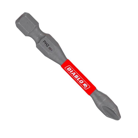 Diablo Phillips #2 X 2 in. L Driver Bit 15 pk