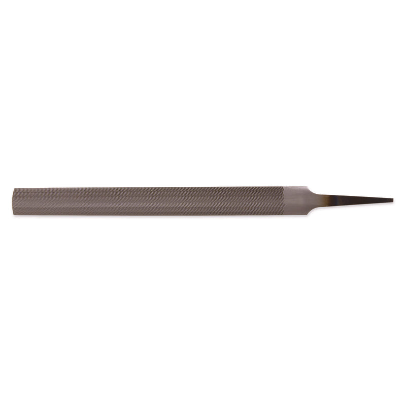 Crescent Nicholson 6 in. L Steel Double Cut Bastard Half-Round File 1 pc