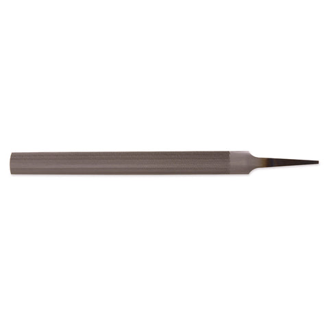 Crescent Nicholson 6 in. L Steel Double Cut Bastard Half-Round File 1 pc