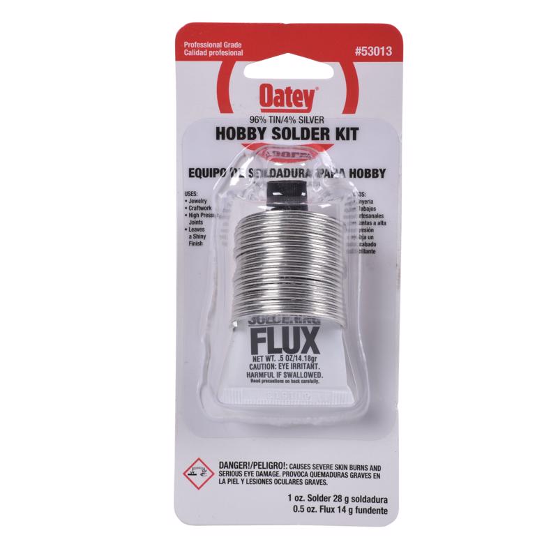 Oatey Lead-Free Solder and Flux Kit Metal 1 pc