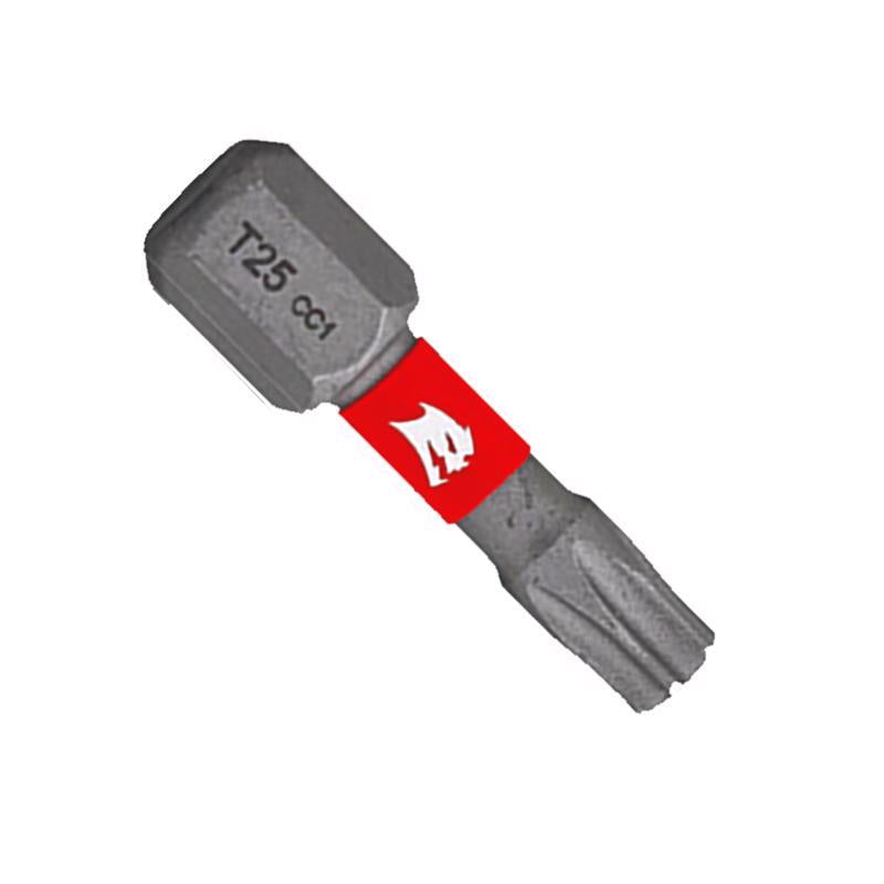 Diablo Torx #25 X 1 in. L Driver Bit Black Oxide 25 pk