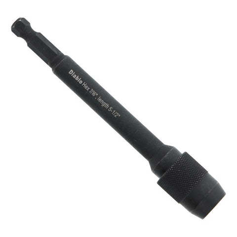 Diablo 5-1/2 in. L X 7/16 in. D Hole Saw Extension