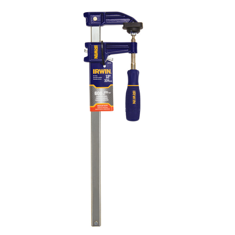 Irwin 12 in. X 2-1/2 in. D F Clamp 1 pc