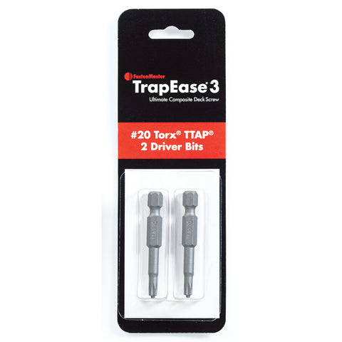 FastenMaster TrapEase 3 2 in. L Driver Bit