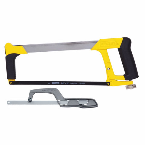 STANLEY 10 in. High Carbon Steel Mini Hacksaw Black/Yellow 2 pc
