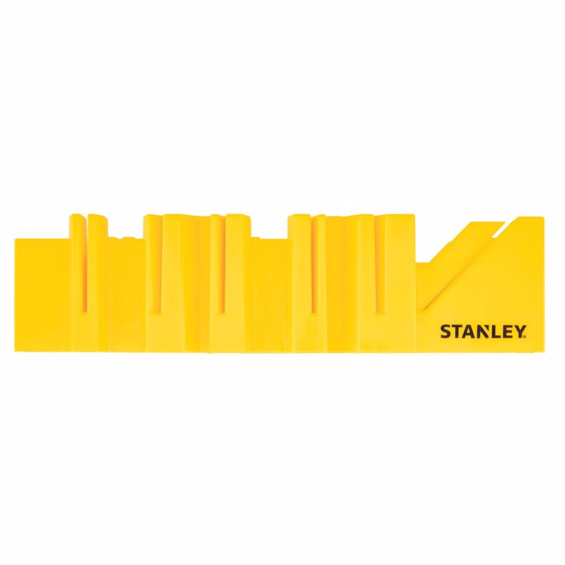 Stanley 12 in. L X 5.2 in. W Plastic 90 deg Miter Box 1 pc