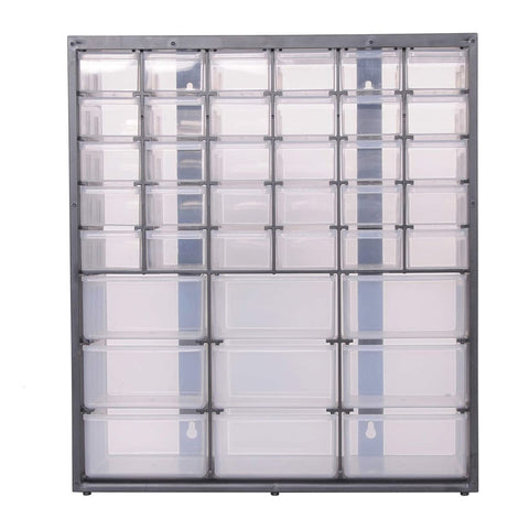 Stanley 14.25 in. W X 8.8 in. H X 6.125 in. D Storage Organizer Polypropylene 39 compartments Black/