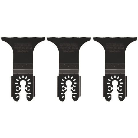 Dremel 2-3/4 in. W Bi-Metal Cutting Oscillating Blade Set 3 pc