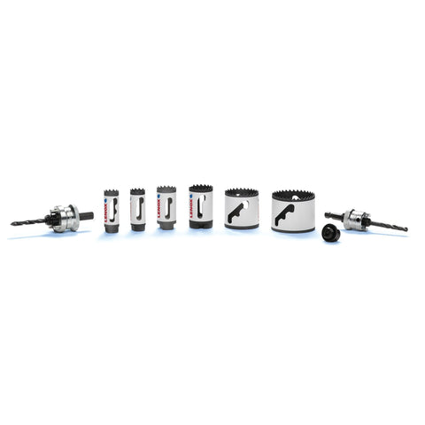 LENOX Speed Slot 1/2 in. D Plumber's Hole Saw Kit Arbor Included