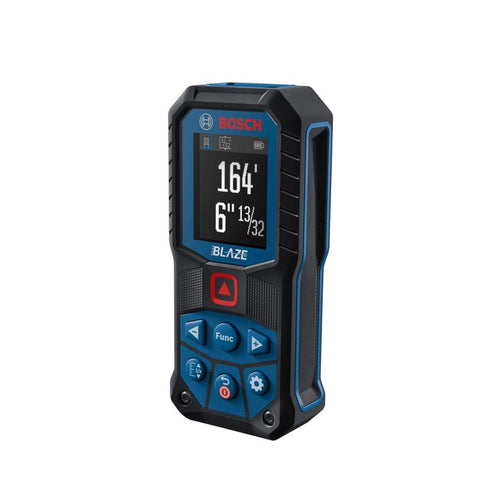 Bosch BLAZE 2.1 in. L X 1.2 in. W Laser Measure 165 ft. Black/Blue 5 pc (Pack of 2)
