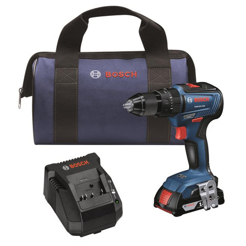 Bosch 18V 1/2 in. Brushless Cordless Hammer Drill/Driver Kit (Battery & Charger)