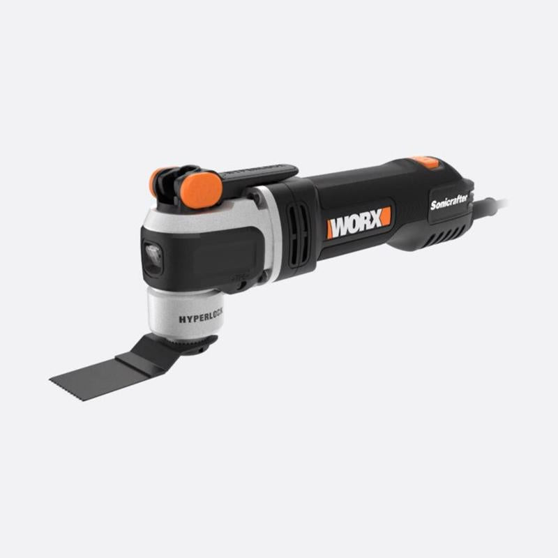 Kit de multiherramienta oscilante con cable Worx de 3,5 amperios