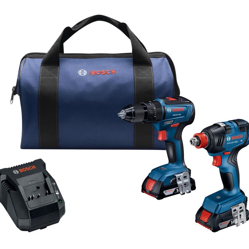 Kit combo de 2 herramientas inalámbricas sin escobillas Bosch 18V