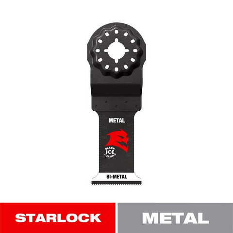Diablo Starlock 1-1/4 in. W Bi-Metal Curved Contact Edge Oscillating Blade Metal 1 pk