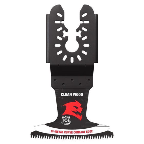 Diablo 2-1/2 in. W Bi-Metal Curved Contact Edge Oscillating Blade Clean Wood 10 pk