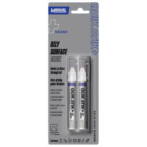 Markal Quick Stik+ Paint Marker 2 pc (Pack of 6)