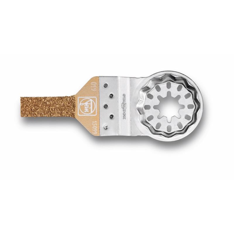 Hoja oscilante de carburo Fein Star Lock de 1,12 pulg. de largo x 0,37 pulg. de ancho, 1 unidad
