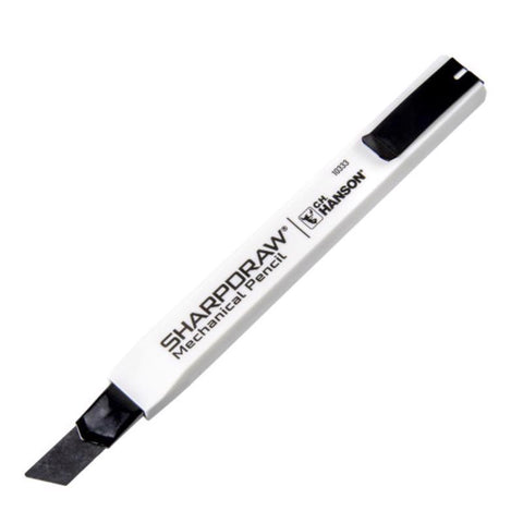 C.H. Hanson SharpDraw 7 in. L Mechanical Carpenter Pencil w/refill Snap-Off Pencil Blade White 1 pc